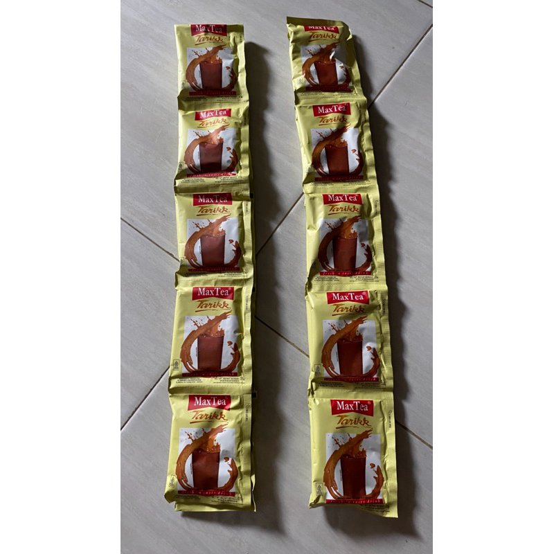 

Maxtea Teh tarik ( 1 Renceng isi 10 Sachet )
