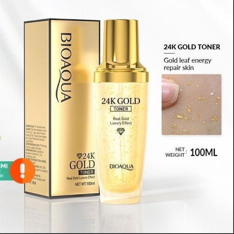 BIOAQUA TONER 24 GOLD / TONER BIOAQUA / TONER HYDRATING