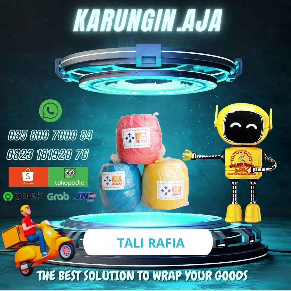 Tali rafia Tali plastik MULYANA