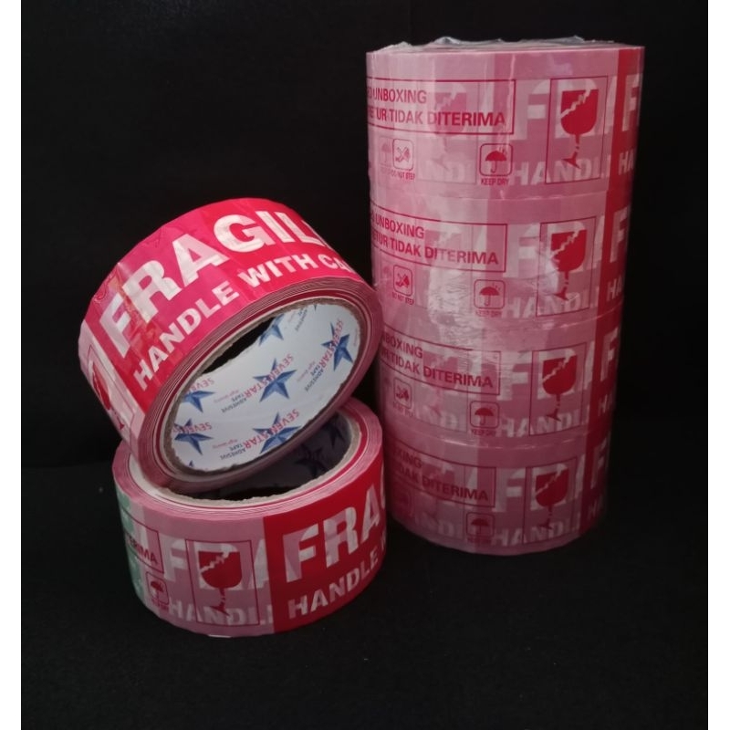 

OPP FRAGILE Merah 48 mm