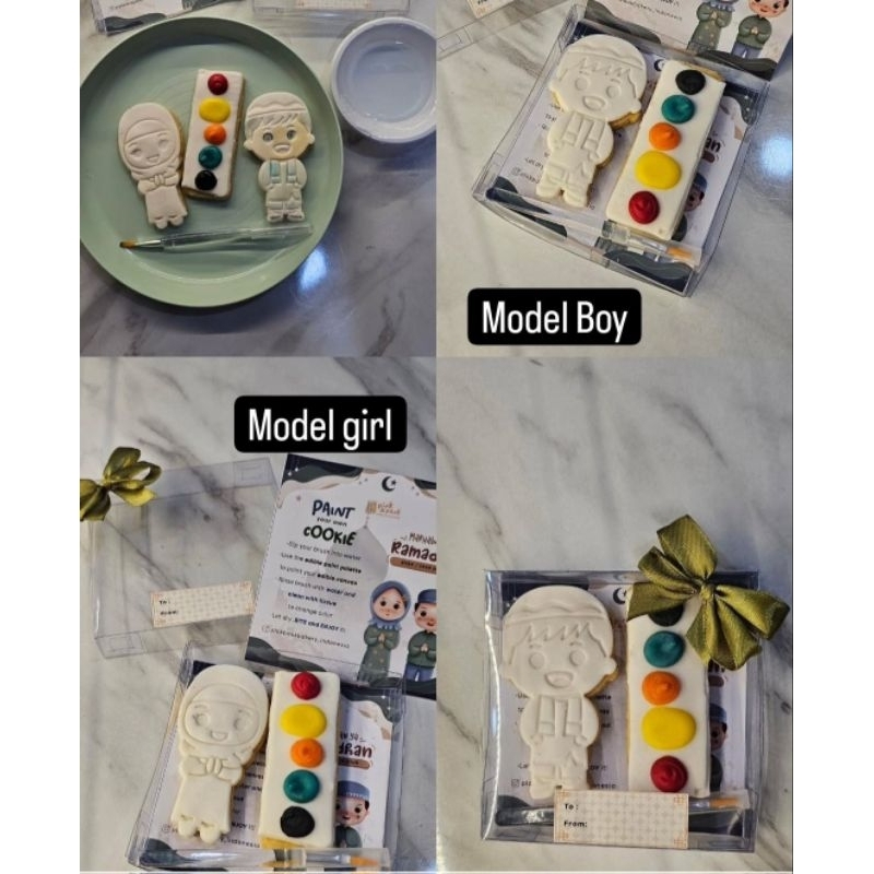 

paint cookies idul fitri lebaran ramadhan