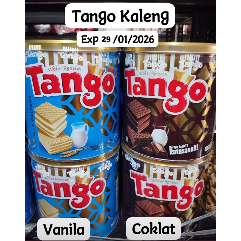 

TANGO KALENG (VANILLA/COKLAT)