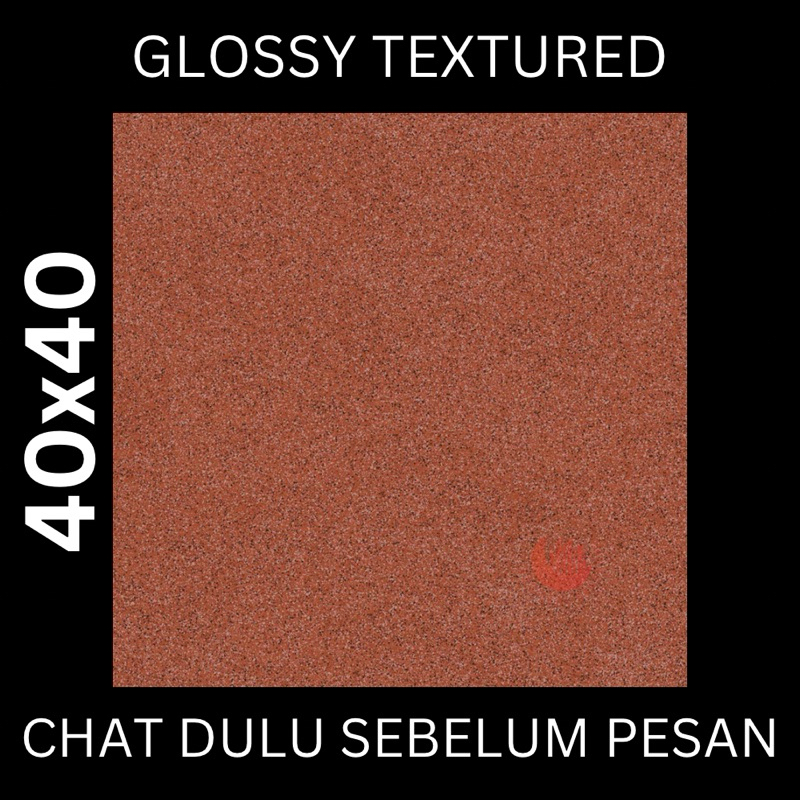 KERAMIK KITA 40x40 OSCAR PINK / OSC MPK / KERAMIK LANTAI / KERAMIK KULIT JERUK / KILAT / MOTIF BINTI