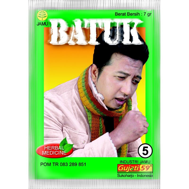 

GUJATI Jamu Batuk Isi 10 Sachet