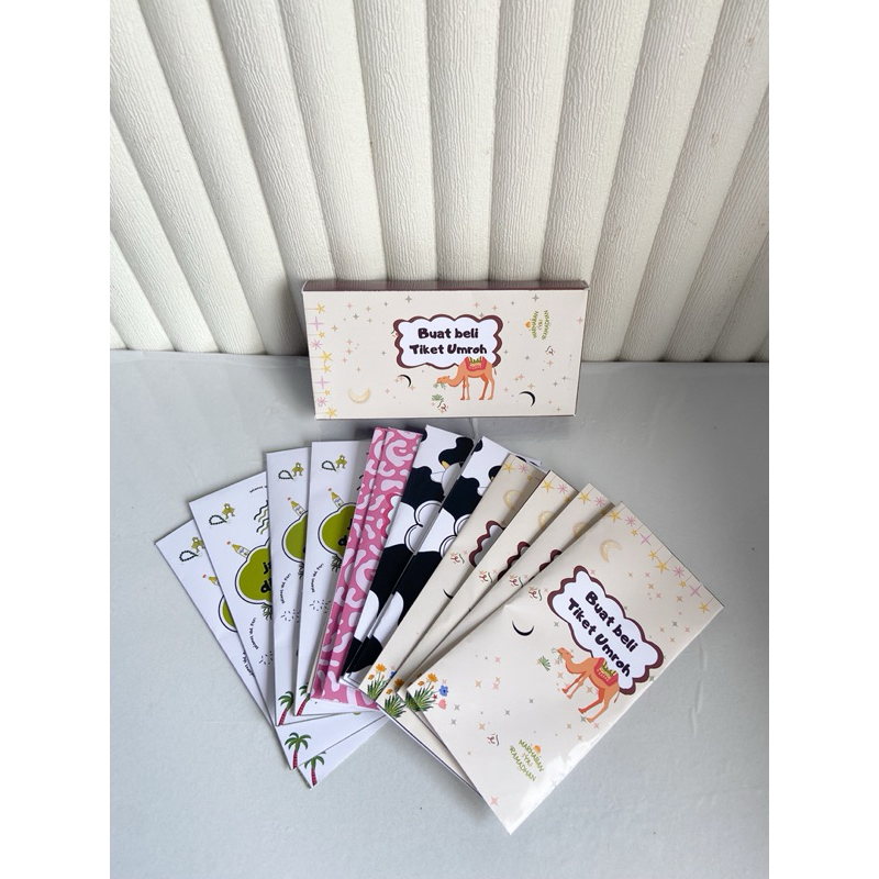 

Amplop lebaran uang lembaran 1 box isi 15pcs | amplop lebaran viral | amploplebaran