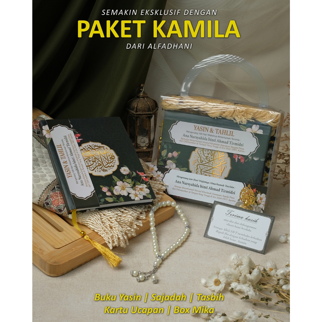

Paket Kamila - (BELUM TERMASUK BUKU) Khusus untuk pemesanan buku dan paket