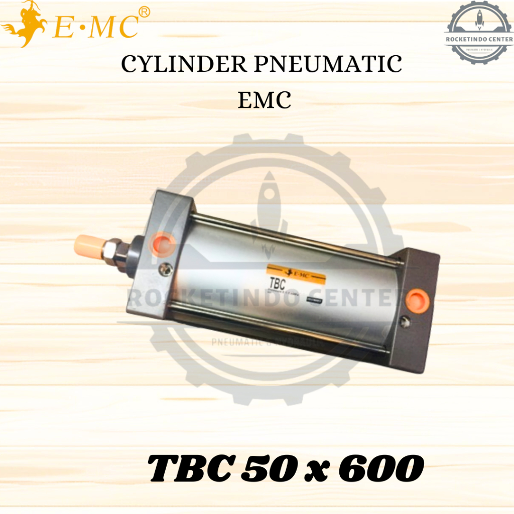 Cylinder pneumatic EMC TBC 50X600