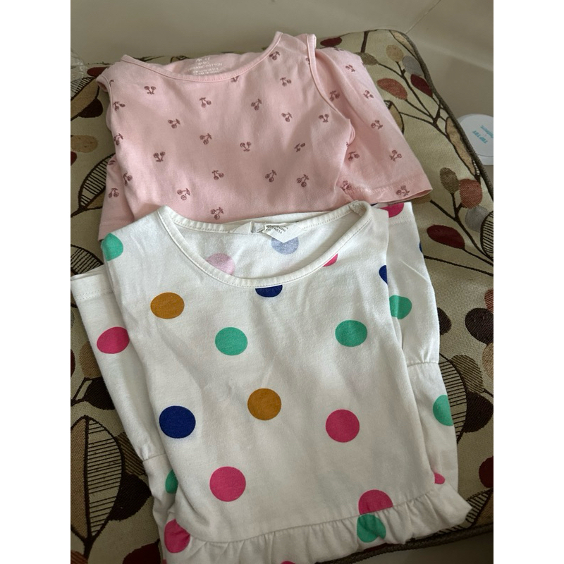 H&M Bundling Dress Anak Perempuan Pink sz 110/116 4-6Y - Preloved / Bekas
