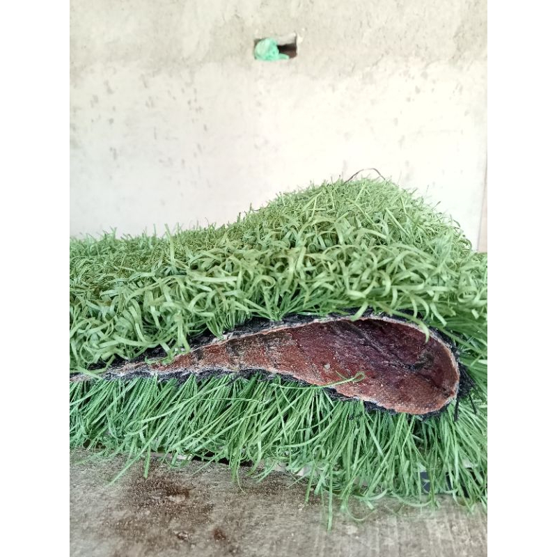 karpet rumput sintetis/rumput bekas JIS & Golf/alas produk konten/rumput taman dekorasi wedding