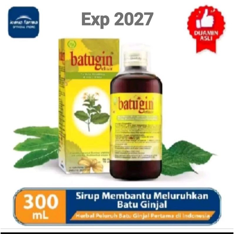 READY Batugin Elixir 120/300 ML ED 2027/ Gempur Batu / Keji Beling Kapsul / Shi Lin Tong / NF Kejibe