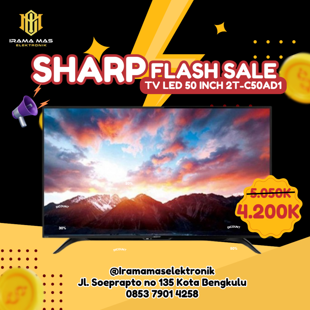 TV SHARP 50" 2TC50AD1