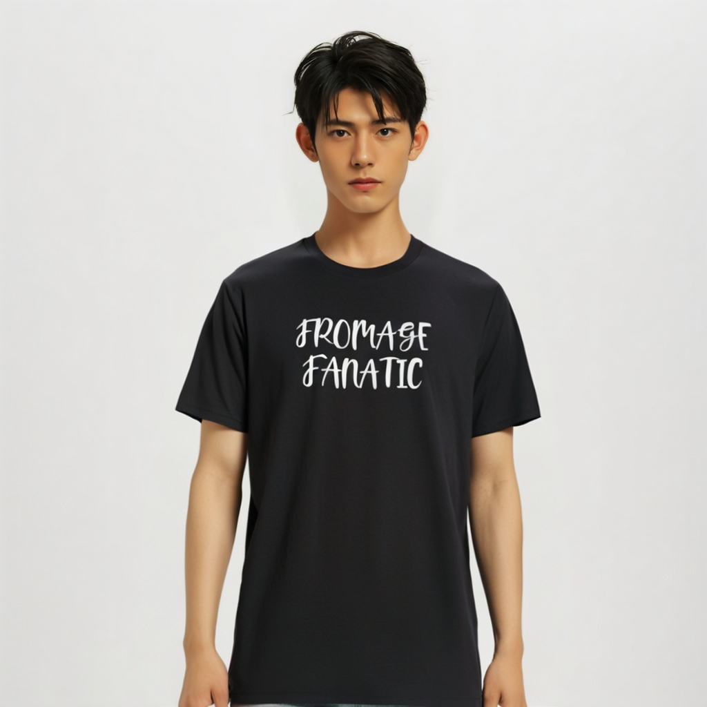 kaoswarna丨T-Shirt丨Boxy Fit丨Kaos Pencinta Keju Luar Biasa