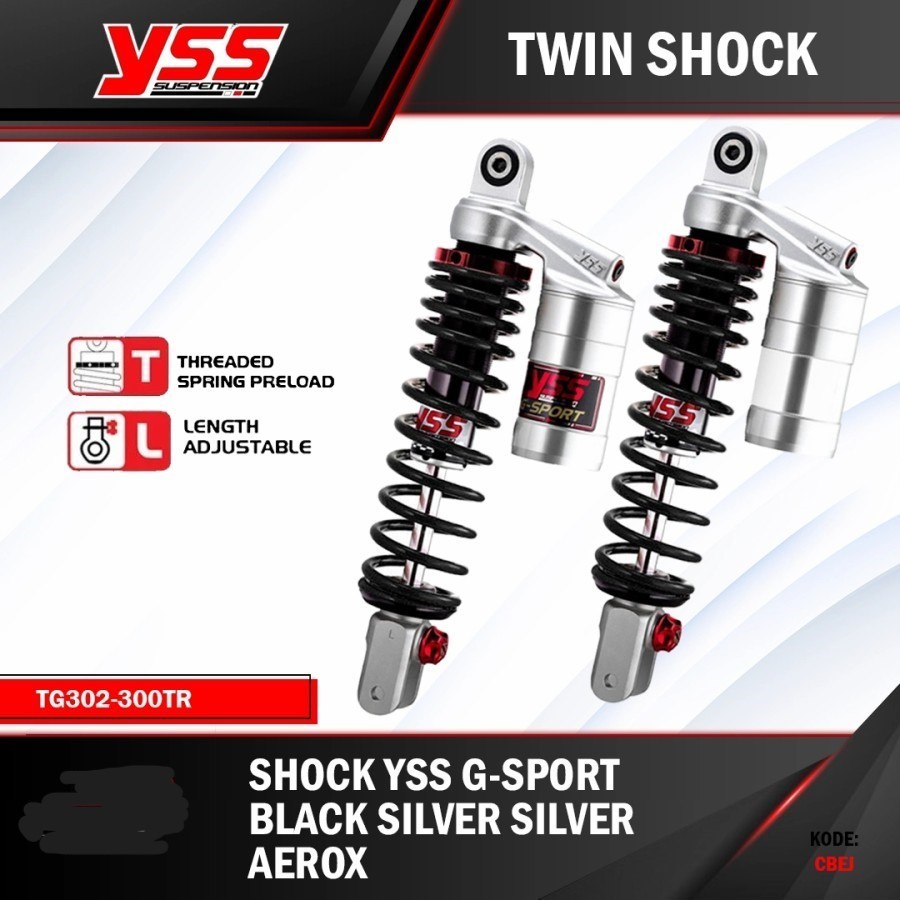 SHOCK YSS G SPORTS SERIES YAMAHA AEROX