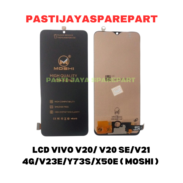 LCD TOUCHSCREEN VIVO V20/ V20 SE/V21 4G/V23E/Y73S/X50E BLACK