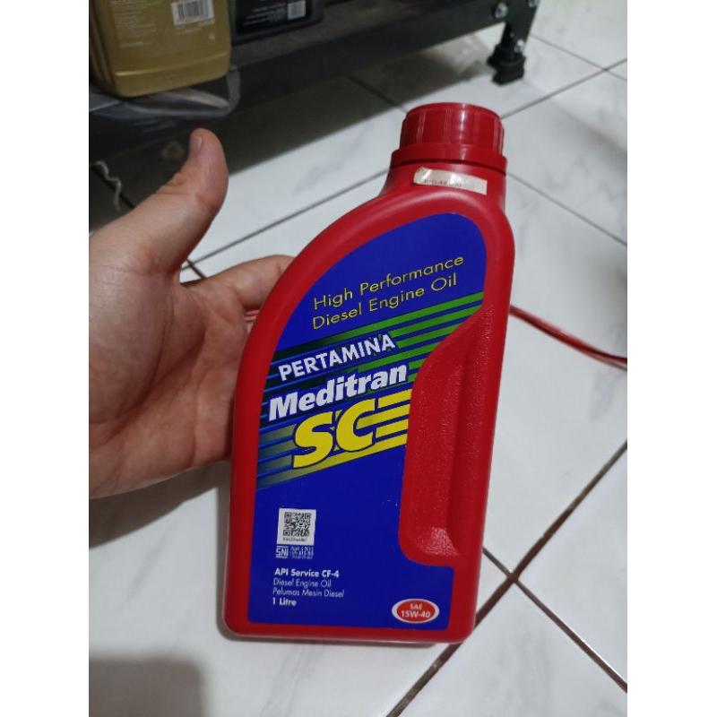 oli pertamina meditran SC 15W-40 Diesel 1liter