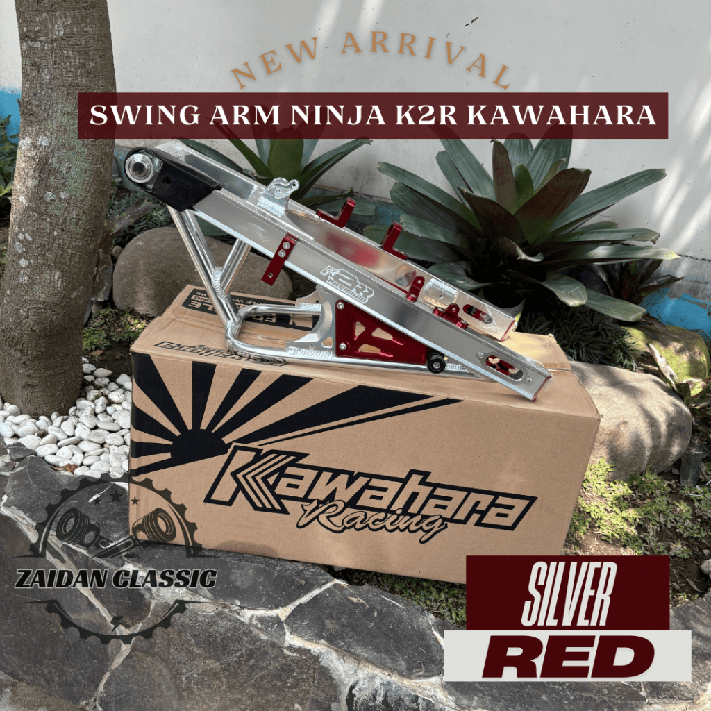 SWING ARM NINJA K2R KAWAHARA RACING CNC RR KRR NINJA 150 SET BOS ARM