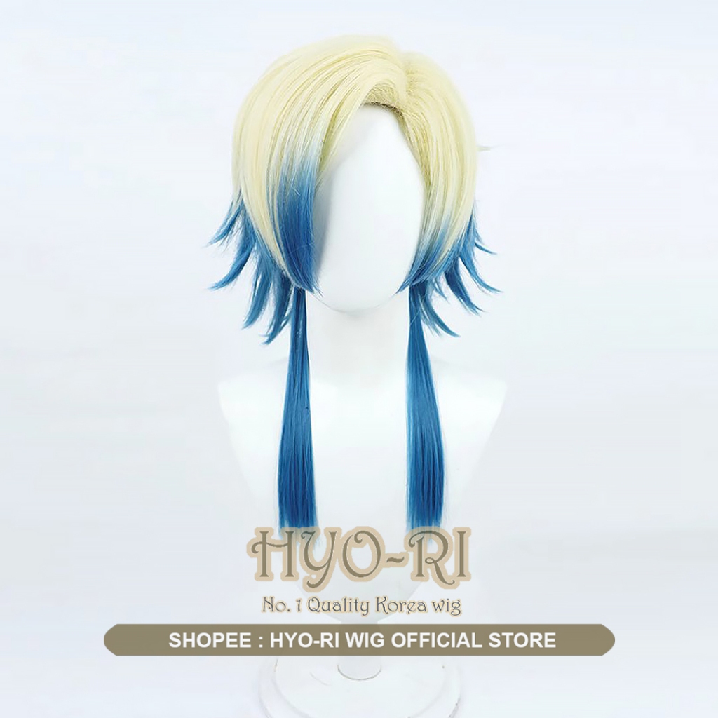 HYO-RI WIG : WIG MICHAEL KAISER WIG KAISER MICHAEL WIG COSPLAY ANIME BLUE LOCK WIG COSPLAY ANIME BLU