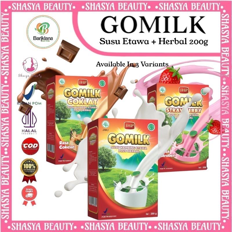

GOMILK Susu Kambing Etawa Plus Herbal