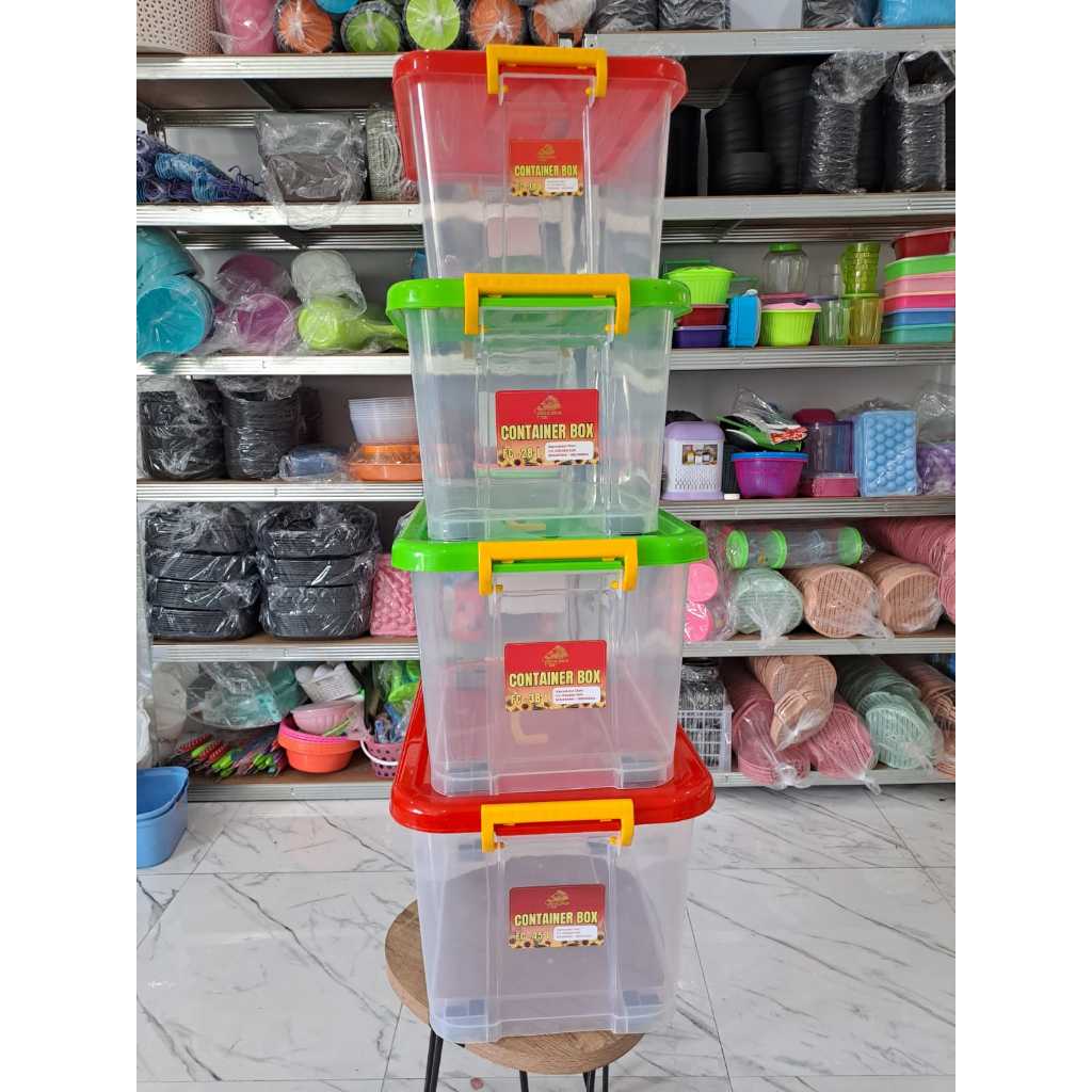 CONTAINER BOX / KOTAK PENYIMPANAN KONTAINER PLASTIK / CONTAINER BOX GOLDEN OX / KOTAK PENYIMPANAN KO