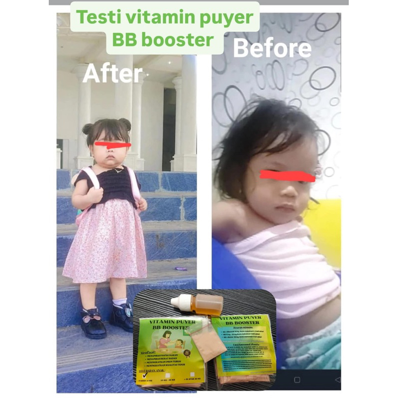 vitamin puyer BB BOOSTER( penambah nafsu makan dan berat badan)