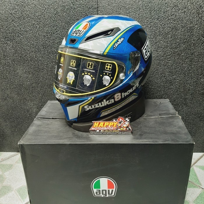 Helm fullface AGV Corsa R Eurofit Espargaro 8H Suzuka 2015