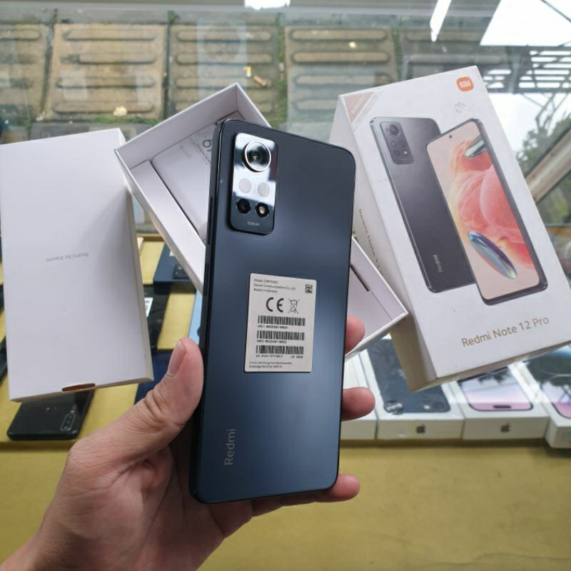 Redmi note 12 pro ram 8/256 fulset second