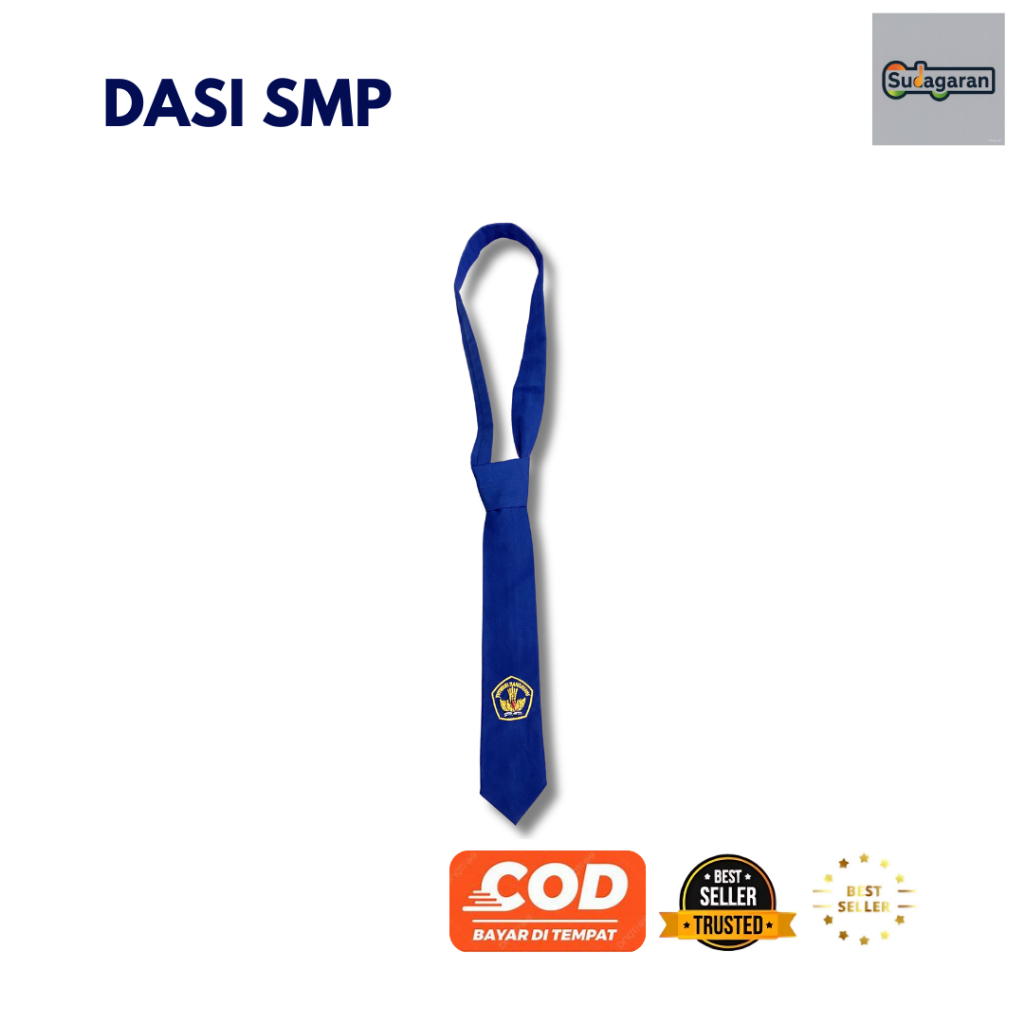 Dasi SMP | Dasi Seragam SMP | Dasi Sekolah Biru | Dasi Biru SMP
