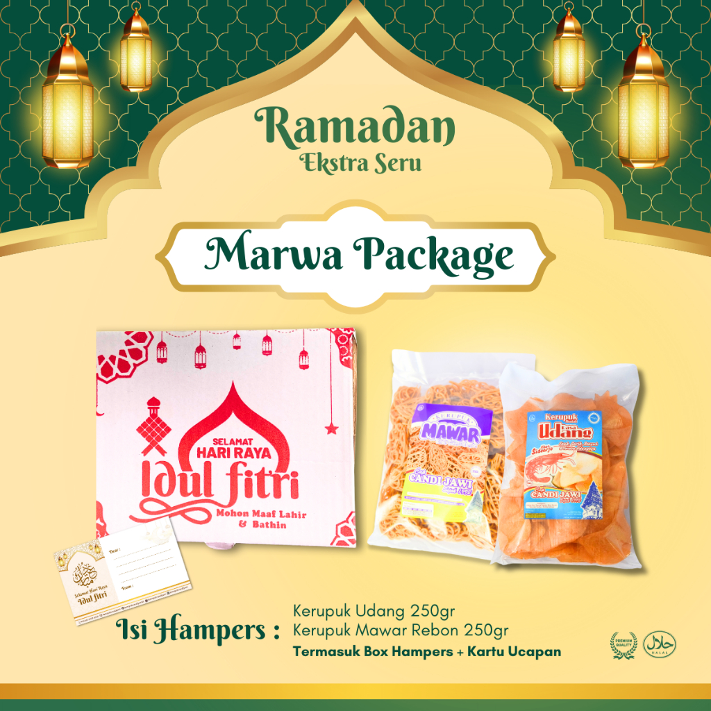 

MARWA PACKAGE Kerupuk udang candi jawi 250gr + Kerupuk mawar rebon 250gr Cemilan Kering Goreng Kerupuk Food Rebon Udang Hampers Ramadan Eksklusif