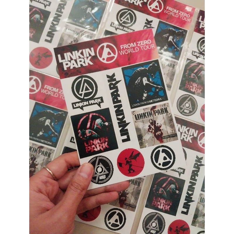 

STIKER LINKIN PARK FROM ZERO WORLD TOUR