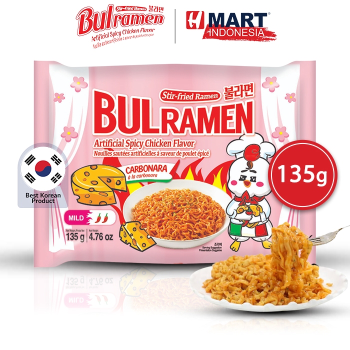 

BUL RAMEN Carbonara - Stir-Fried Ramen Carbonara 135g