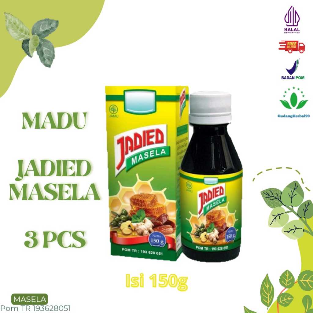 

Madu Sehat Lambung Jadied Masela | Madu Lambung Maag 3 BOTOL