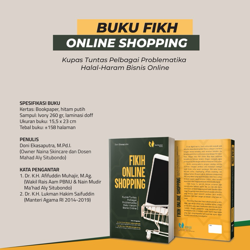 Buku Fikih Online Shopping l Halal Haram Bisnis Online | Hukum Islam Kontemporer l Hukum Muamalah | 
