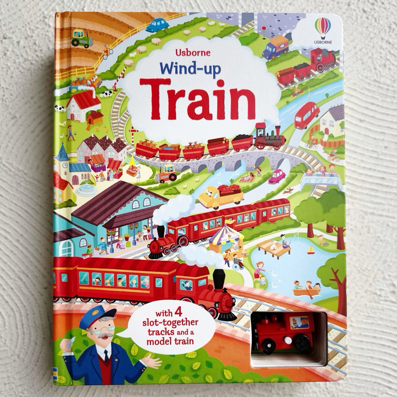 Usborne Wind-Up Train [ New • sealed ]