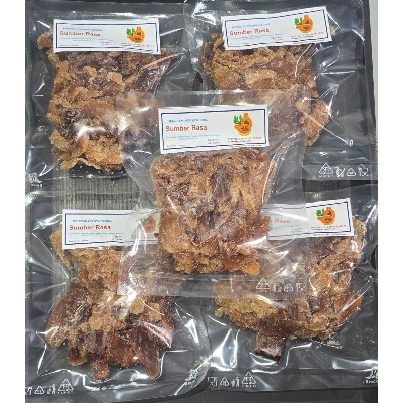 

Manisan/Asinan Serut Pepaya Kering Kecut