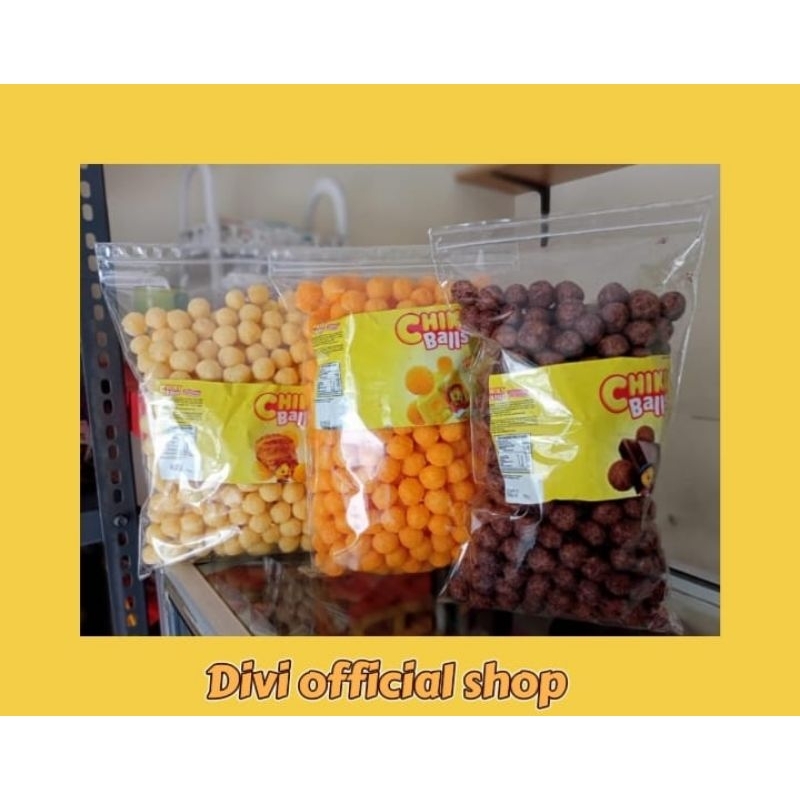 

Chiki balls ayam/keju/coklat 200gr SNACK KILOAN