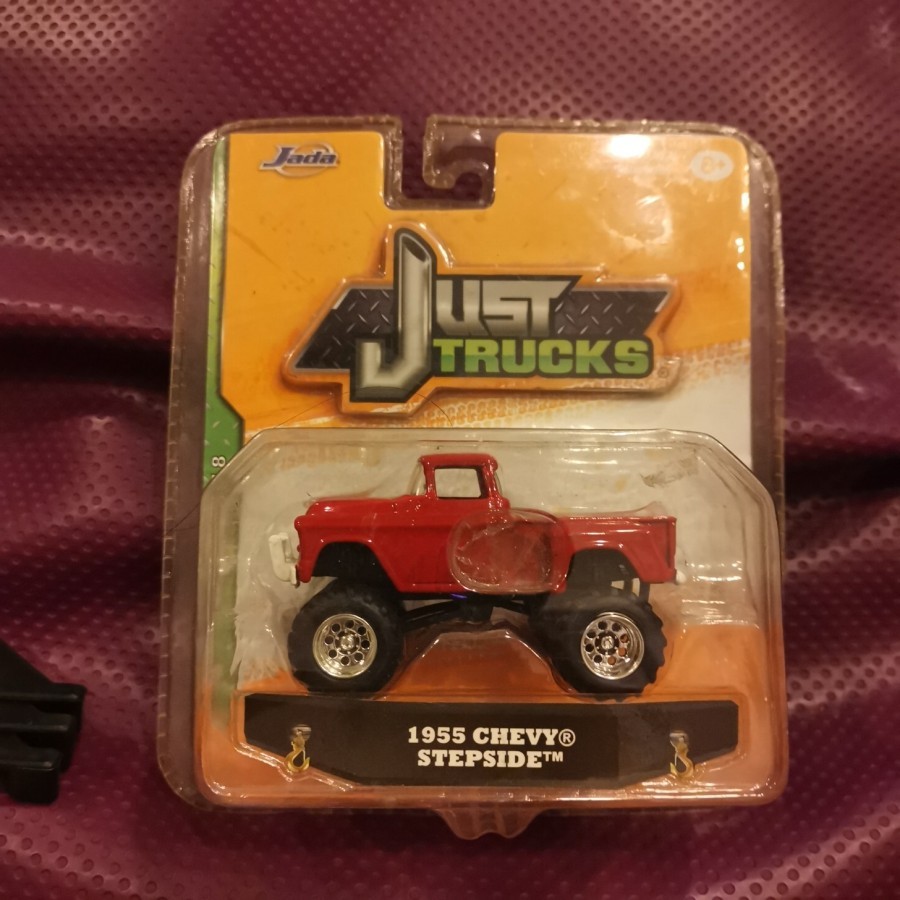 Jada Just Trucks 1955 Chevy Stepside Red Merah
