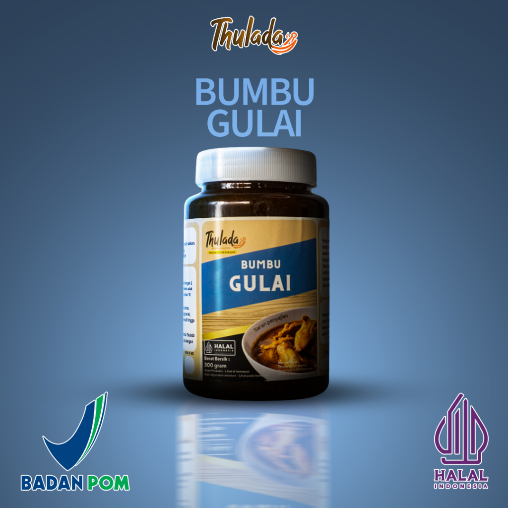 

Thulada Bumbu Gulai - Bumbu Rempah Asli Nusantara Tanpa Pengawet & MSG