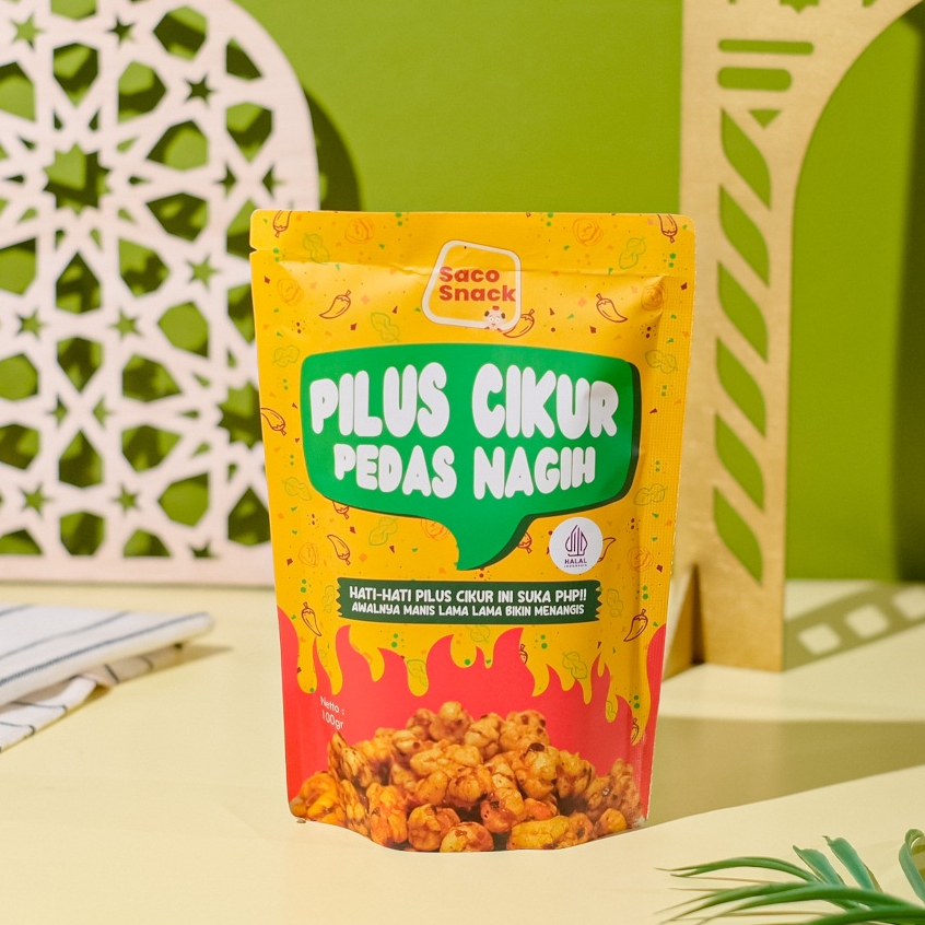 

Pilus Cikur Pedas Nagih by Sambel Congor snack viral pilus kencur