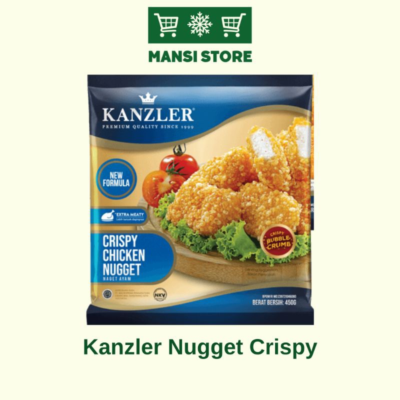 

Kanzler nugget crispy 450gr