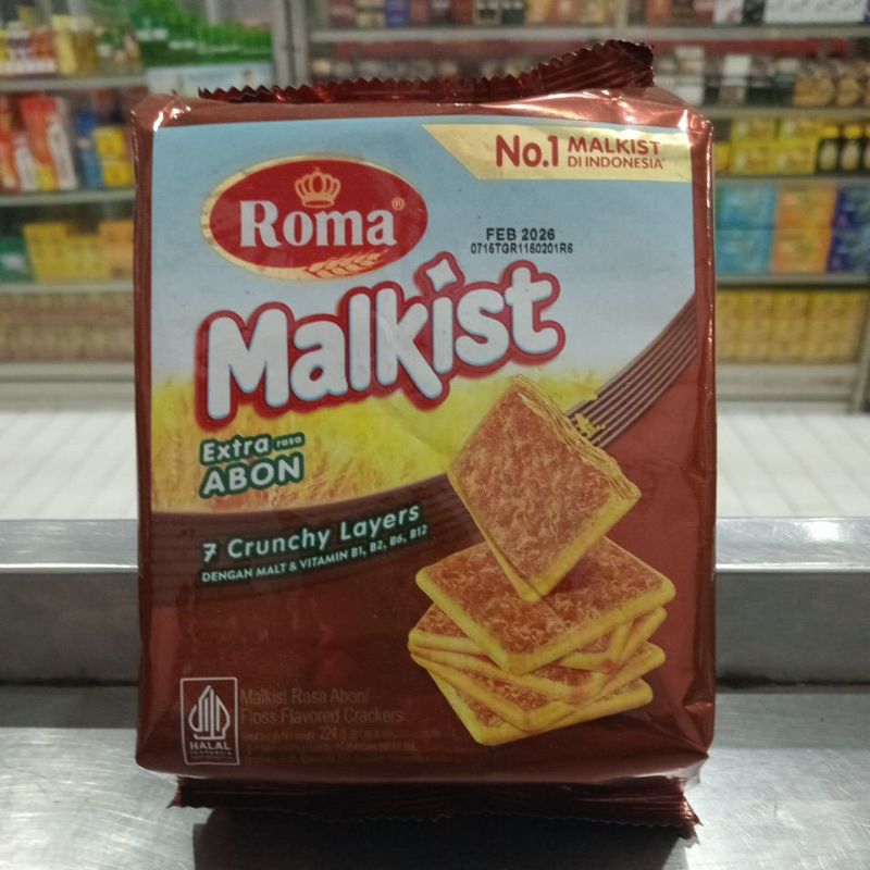 

Roma malkist abon 224g/pcs