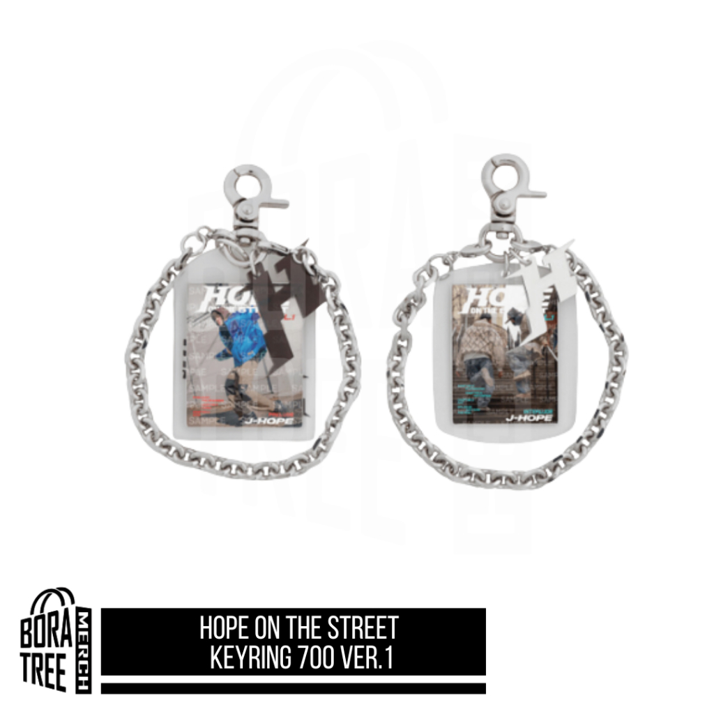 HOPE ON THE STREET KEYRING