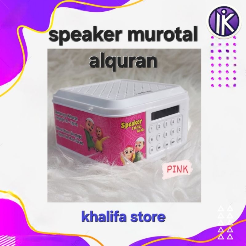 speaker murottal alquran 30 juz 16gb