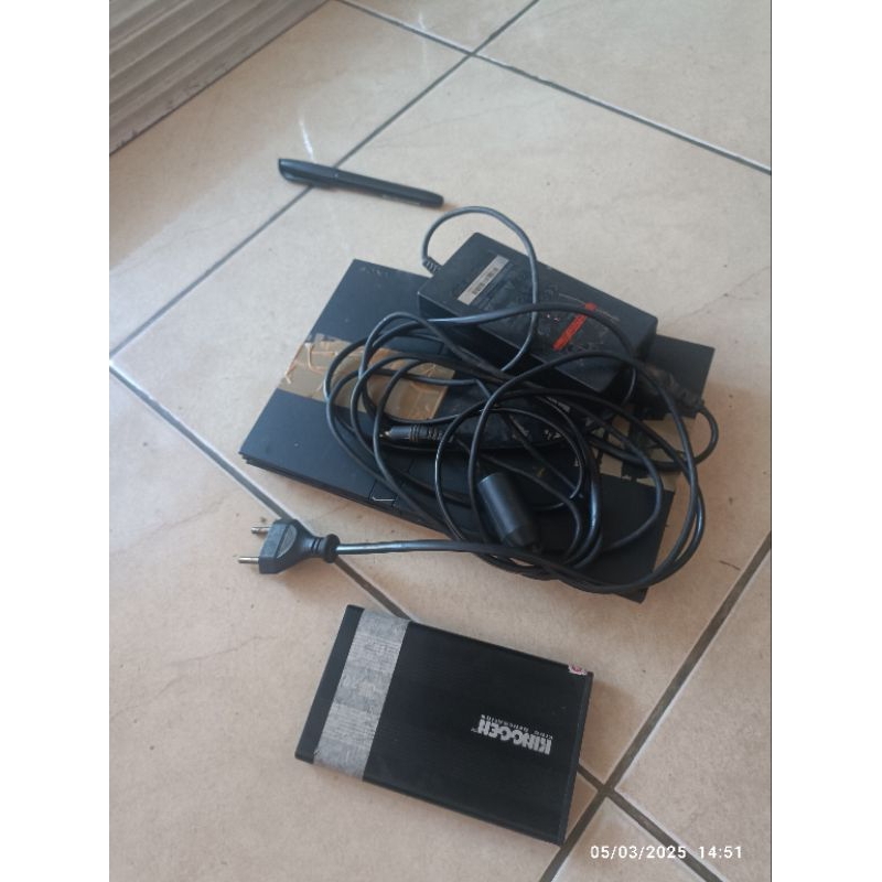 PS 2 slim (rusak) + hardisk