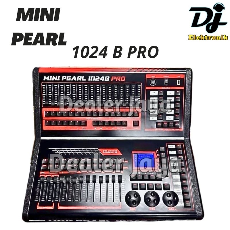 Mixer Lighting MINI PEARL 1024B / MINIPEARL1024B PRO + Hardcase - Mixer Lampu