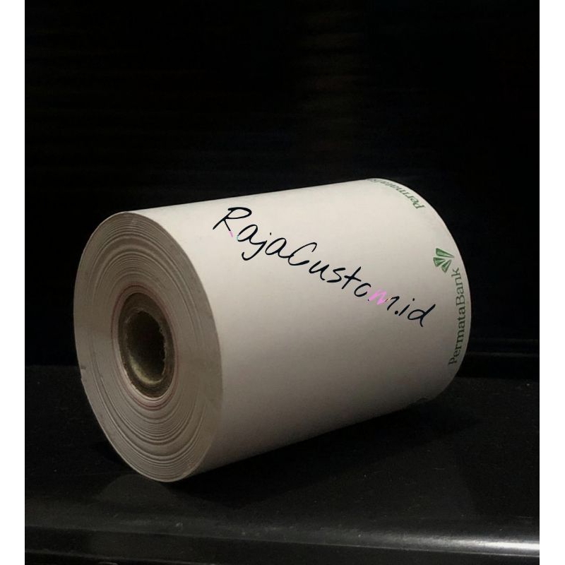 

Kertas Kasir Struk EDC Thermal Paper Custom Logo PermataBank Uk. 58x60 Print Bank Permata Berkualitas