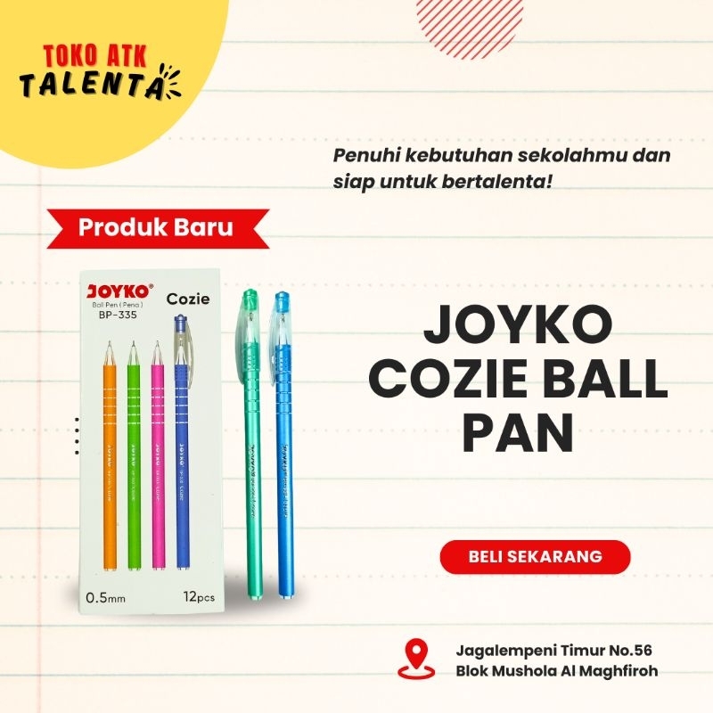 

JOYKO COZIE BALL PAN BOLPEN COZIE