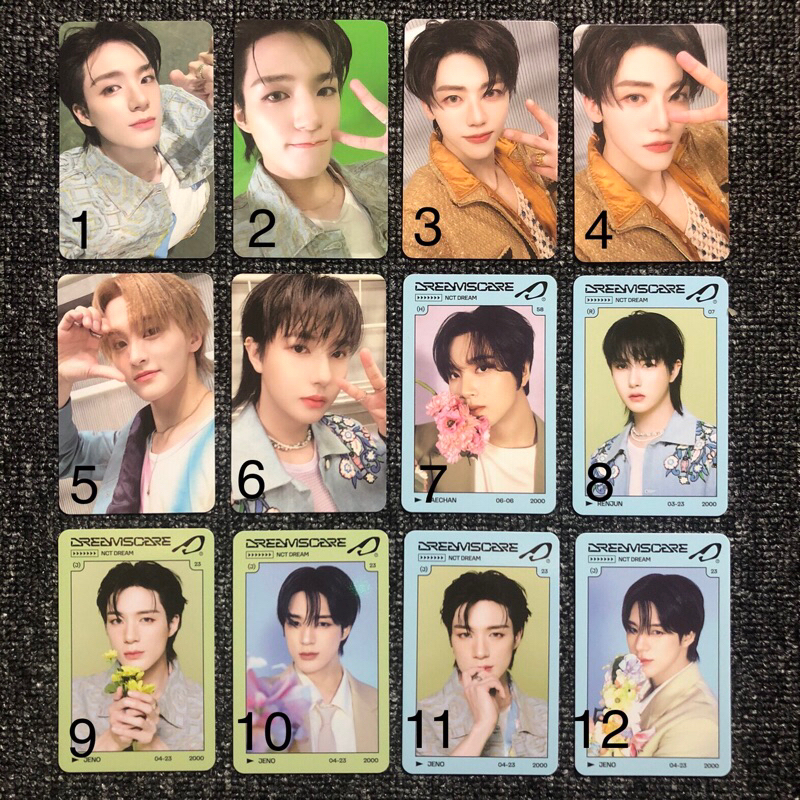 PHOTOCARD NCT DREAM DREAMSCAPE OFFICIAL PC READY INA