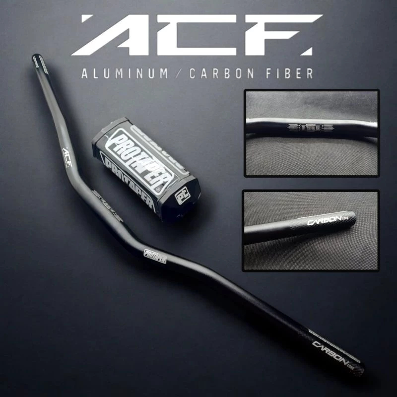 Stang ACF ORIGINAL Protaper Handlebars ACF Control Plus Carbon Fiber Stang Charmichael Trail Enduro 