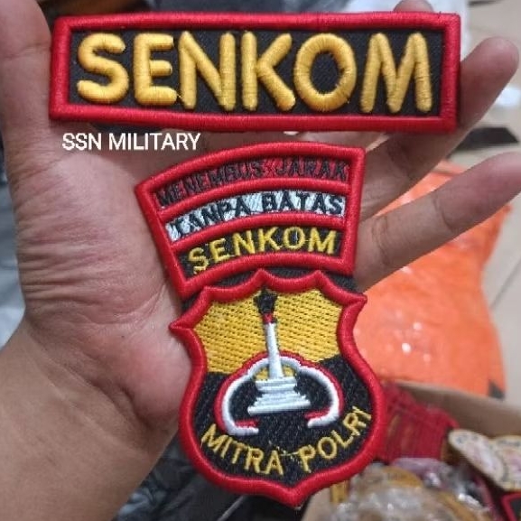 BORDIR TIMBUL MNMBUS+TULISAN SENKOM