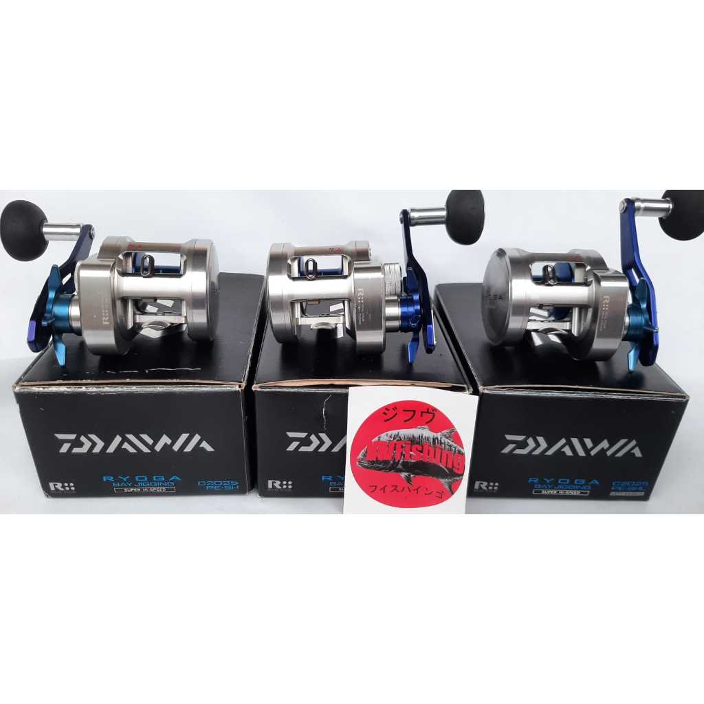 SECOND OVERHEAD REEL DAIWA RYOGA BAY JIGGING C2025PE-SH/SHL - SH SMOOTH